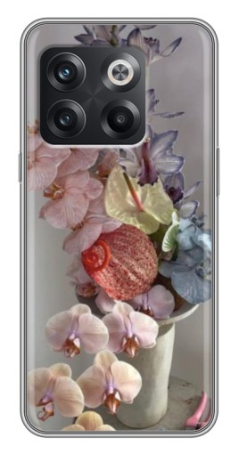 Силиконовый чехол с изображением "Разноцветные орхидеи" для OnePlus 10T