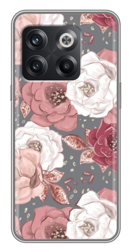 Силиконовый чехол с изображением "Рисунок розы" для OnePlus 10T