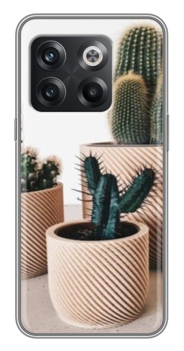 Чехол с принтом "стильные кактусы" для OnePlus 10T