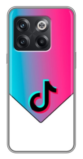 Чехол с картинкой "Tiktok Logo" для OnePlus 10T