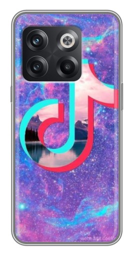 Чехол с принтом "ТикТок мраморный" для OnePlus 10T