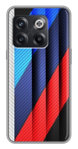 Силиконовый чехол с изображением "Цвета лого БМВ" для OnePlus 10T
