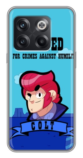 Силиконовый чехол с изображением "WANTED COLT" для OnePlus 10T