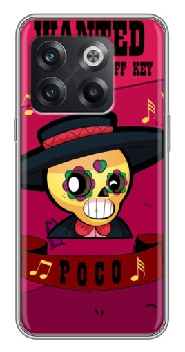 Силиконовый чехол с изображением "WANTED POCO" для OnePlus 10T