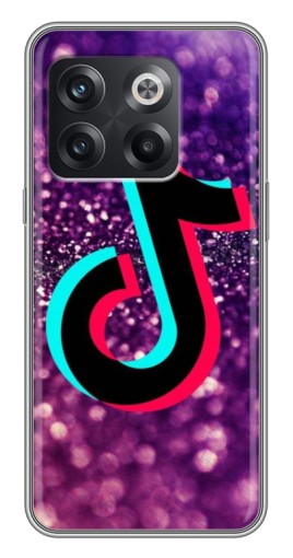 Силиконовый чехол с изображением "Яркий ТикТок" для OnePlus 10T