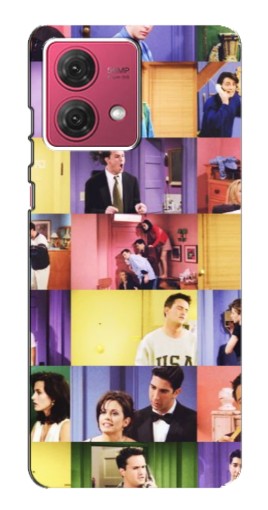 Чехол с печатью "Актеры Друзья" для Motorola MOTO G84