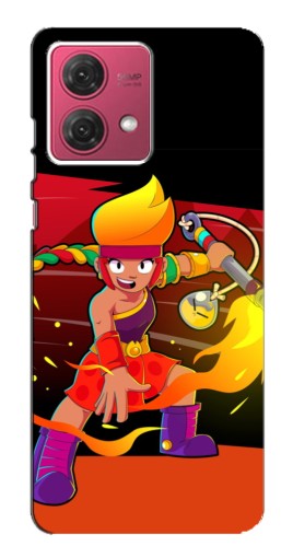 Чехол с картинкой "Амбер в дуэли" для Motorola MOTO G84