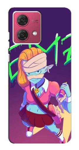 Чехол с печатью "EMZ модная" для Motorola MOTO G84