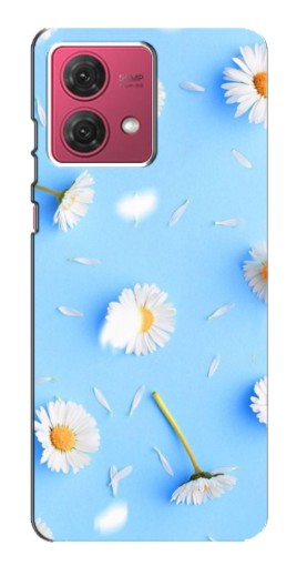 Чехол с принтом "Ромашковый фон" для Motorola MOTO G84