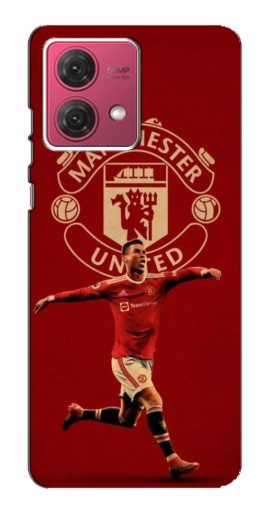 Чехол с печатью "Ronaldo в МЮ" для Motorola MOTO G84