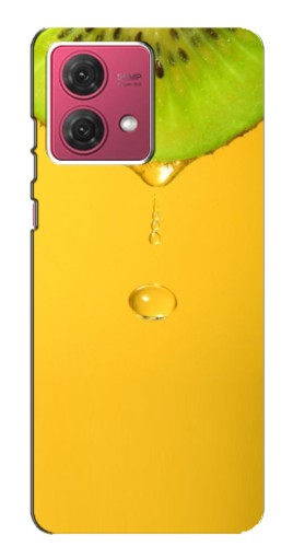 Силиконовый чехол с изображением "Сочный Kiwi" для Motorola MOTO G84