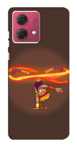 Чехол с печатью "Танцующая Амбер" для Motorola MOTO G84