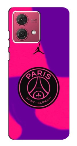 Чехол с картинкой "Яркий лого PSG" для Motorola MOTO G84