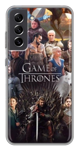 Чехол с картинкой "Актеры" для Samsung Galaxy S21 FE