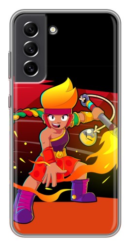 Чехол с печатью "Амбер в дуэли" для Samsung Galaxy S21 FE