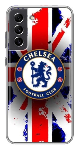 Чехол с принтом "Английский клуб Челси" для Samsung Galaxy S21 FE
