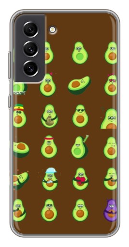 Чехол с печатью "Авокадики" для Samsung Galaxy S21 FE