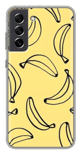 Чехол с картинкой "Бананчики" для Samsung Galaxy S21 FE