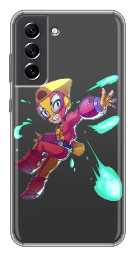 Чехол с картинкой "Боец MAX" для Samsung Galaxy S21 FE