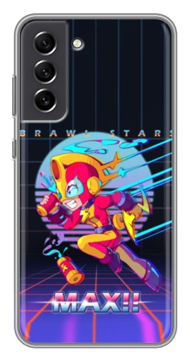 Чехол с картинкой "Brawl MAX" для Samsung Galaxy S21 FE