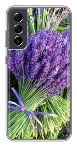 Чехол с принтом "Букет лаванды" для Samsung Galaxy S21 FE