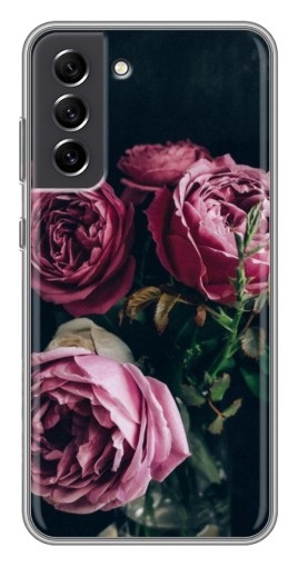 Чехол с принтом "Букет роз" для Samsung Galaxy S21 FE