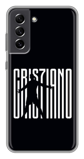 Чехол с картинкой "Cristiano" для Samsung Galaxy S21 FE