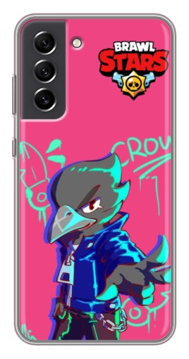 Чехол с принтом "Crow Asassin" для Samsung Galaxy S21 FE