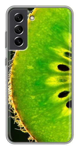 Чехол с картинкой "Долька Киви" для Samsung Galaxy S21 FE