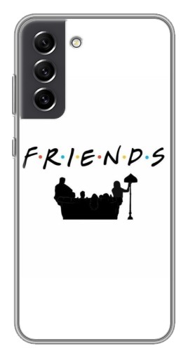 Чехол с принтом "Друзья на диване" для Samsung Galaxy S21 FE