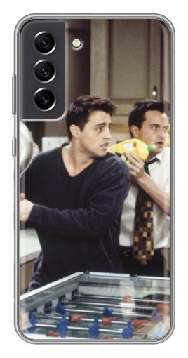 Чехол с печатью "Джо и Чендлер" для Samsung Galaxy S21 FE