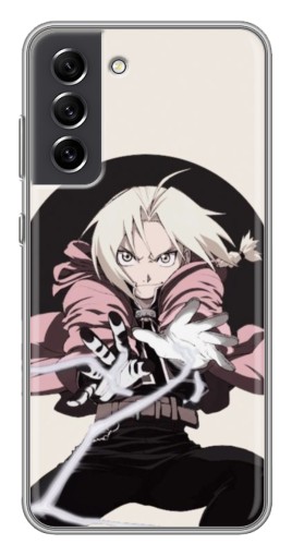 Силиконовый чехол с изображением "Эд Алхимик" для Samsung Galaxy S21 FE