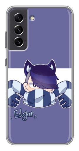 Чехол с картинкой "Edgar Brawl Stars" для Samsung Galaxy S21 FE
