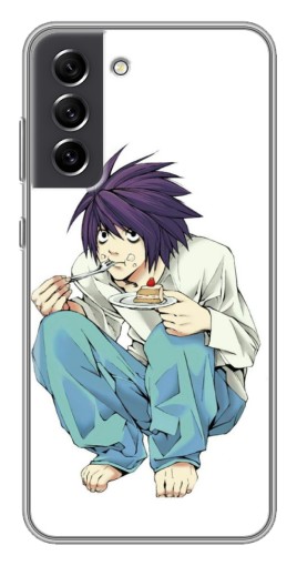 Чехол с печатью "Эл кушает" для Samsung Galaxy S21 FE