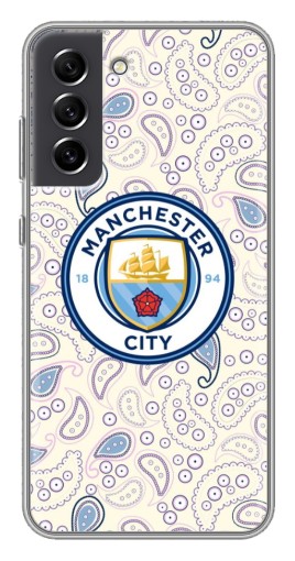 Чехол с печатью "Эмблема Ман Сити" для Samsung Galaxy S21 FE