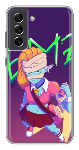 Чехол с картинкой "EMZ модная" для Samsung Galaxy S21 FE