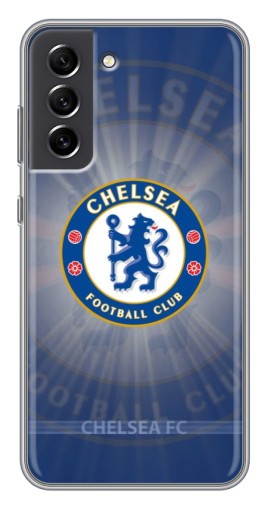 Силиконовый чехол с изображением "FC C" для Samsung Galaxy S21 FE