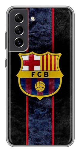 Силиконовый чехол с изображением "FCB" для Samsung Galaxy S21 FE