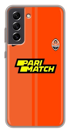 Чехол с принтом "Форма ФК Шахтер" для Samsung Galaxy S21 FE