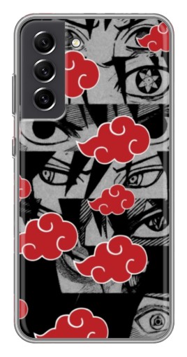 Чехол с печатью "Глаза Итачи" для Samsung Galaxy S21 FE