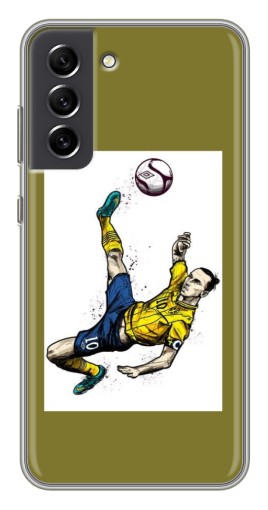 Чехол с принтом "Гол Ибрагимовича" для Samsung Galaxy S21 FE