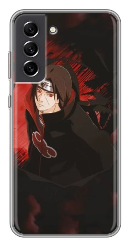 Силиконовый чехол с изображением "Итачи в плаще" для Samsung Galaxy S21 FE