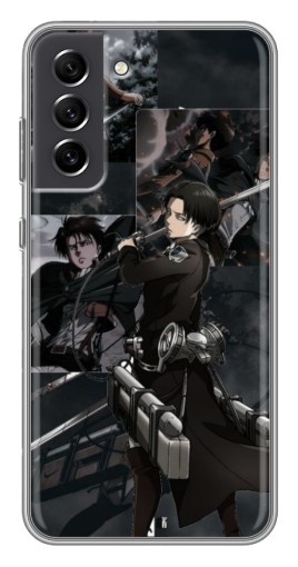 Чехол с печатью "Капитан Аккерман" для Samsung Galaxy S21 FE