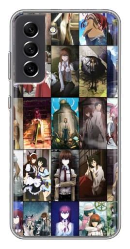 Чехол с принтом "Коллаж Курису Макисе" для Samsung Galaxy S21 FE