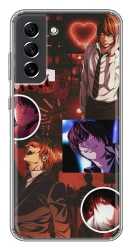 Силиконовый чехол с изображением "Коллаж Ягами" для Samsung Galaxy S21 FE