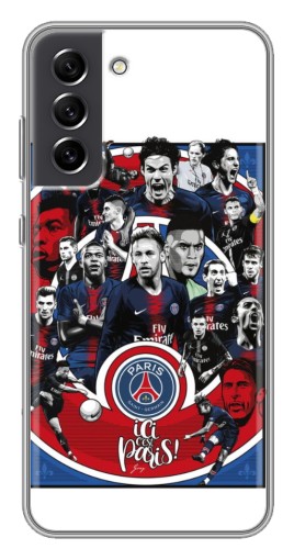 Чехол с принтом "Команда PSG" для Samsung Galaxy S21 FE