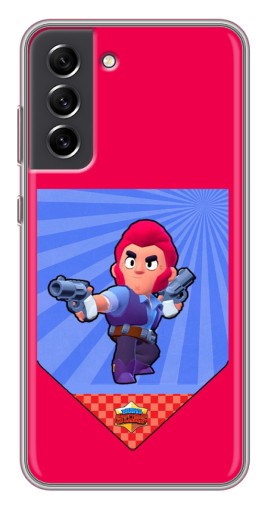 Силиконовый чехол с изображением "Ковбой Кольт" для Samsung Galaxy S21 FE