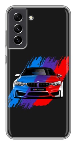 Чехол с принтом "Красочный BMW" для Samsung Galaxy S21 FE