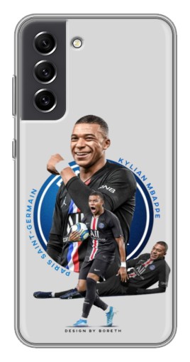 Чехол с картинкой "Kylian Mbappe" для Samsung Galaxy S21 FE