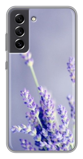 Чехол с принтом "Лаванда вблизи" для Samsung Galaxy S21 FE
